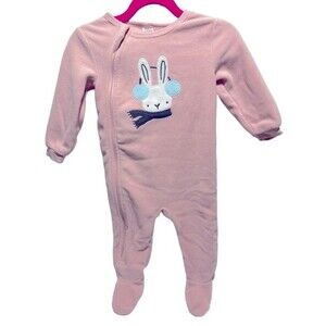 PL Baby Zippered Fleece Sleeper, 9 Months